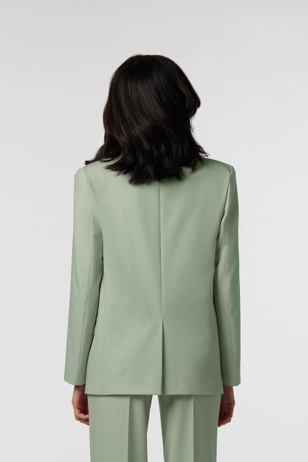 Blazer Asolo Oblise in crêpe fluido, colore rosa