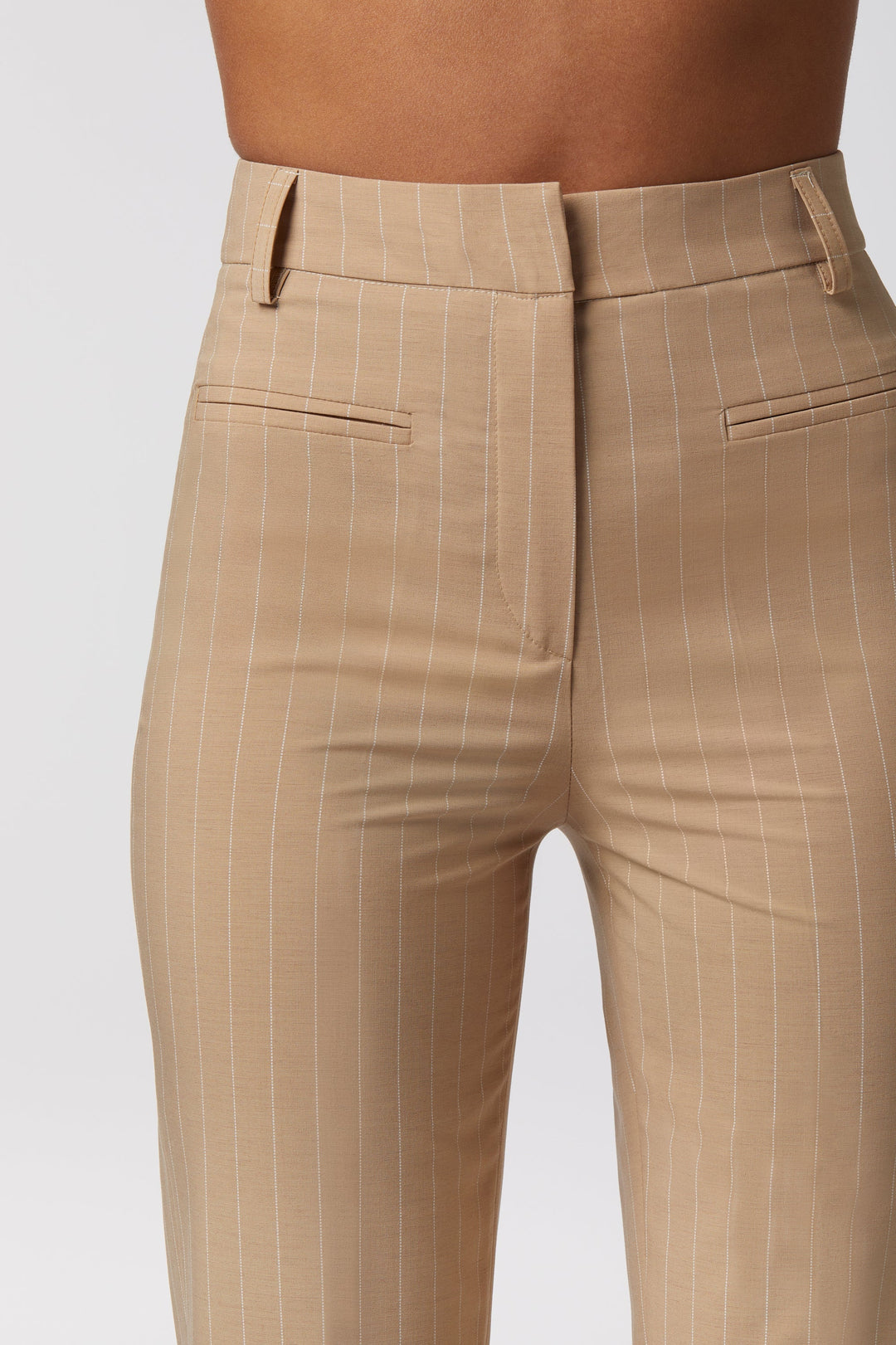 Coordinato Maratea Oblise in gessato milano, colore beige