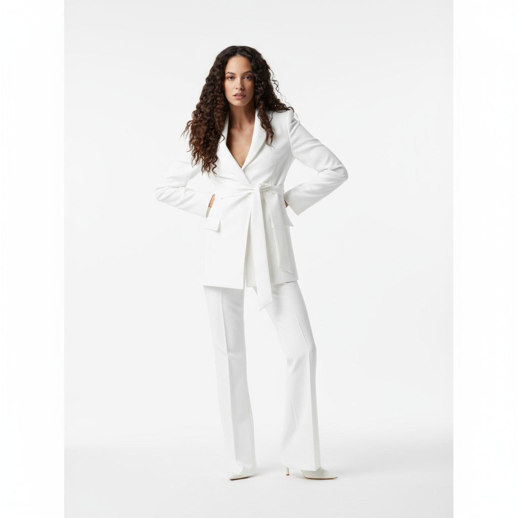 Tailleur Cortona Oblise in lana stretch