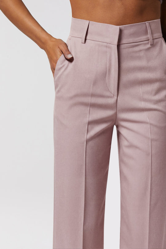 Tailleur Ostuni Oblise in crêpe fluido, colore rosa